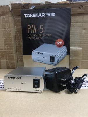Nguồn Phantom 48V Takstar PM-5 - Chính hãng bảo hành 12 tháng