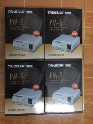Nguồn Phantom 48V Takstar PM-5 - Chính hãng bảo hành 12 tháng