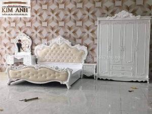 Những mẫu giường ngủ tân cổ điển đẹp vượt trội, khuyến mãi 30% siêu hấp dẫn