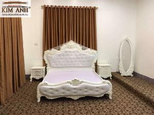 Những mẫu giường ngủ tân cổ điển đẹp vượt trội, khuyến mãi 30% siêu hấp dẫn
