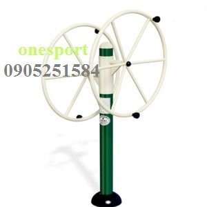 Dụng cụ tập tay vai đơn ngoài trời do Onesport cung cấp và lắp đặt