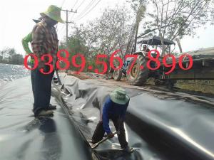 Bạt lót công trình hdpe 0.75mm khổ 5m dài 50m