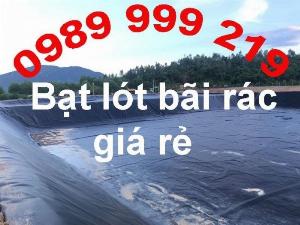 Bạt hdpe 0.75mm 250m2 khổ 5m lót dải cầu đường