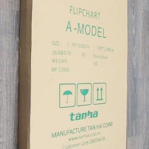 Bảng Flipchart 3 chân rút A-Model kích thước 70x100cm