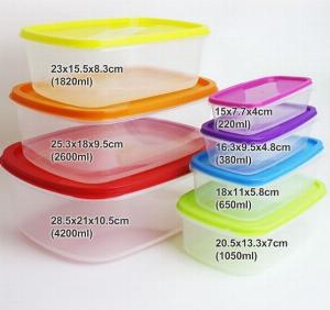 Bộ Hộp Nhựa 7 Món Đựng Thực Phẩm
