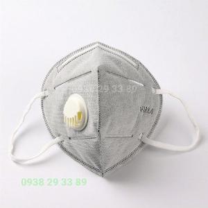 Khẩu Trang Than Hoạt Tính 6 lớp Chống Bụi Pm2.5 Tích Hợp Bộ Lọc Khí