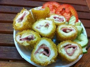 Gà Cuộn Pho Mai Khay 500 Gram