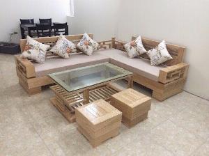 Sofa gỗ sồi giá rẻ nhất thị trường Gò Vấp, Đồng Nai, Bình Dương - Khuyến mãi cực sốc
