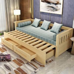 SOFA GIƯỜNG GỖ KÉO thông minh giá tốt Vũng Tàu, Tây Ninh, Bình Dương | Nhiều khuyến mãi sốc