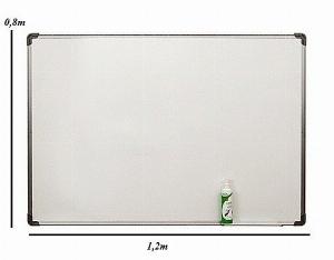 Bảng từ trắng viết bút dạ KT: 80x120cm (treo tường)