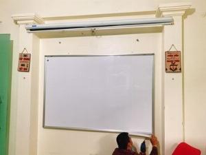 Bảng từ trắng Hàn Quốc kích thước 120x180cm
