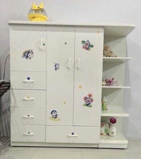 TỦ QUẦN ÁO EM BÉ siêu cute, đa năng, giá tại xưởng Nội thất Kim Anh | Nhiều khuyến mãi SỐC