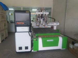 Máy cnc 1325-4 đầu router phù hợp cho ngành nội thất ván công nghiệp