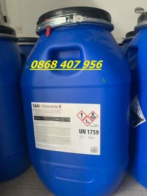 Hóa chất sát khuẩn, xử lý môi trường Chloramin B thùng xanh