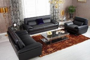 Sưu tầm những bộ Sofa da màu đen trong phòng khách gia đình của bạn | KHUYẾN MÃI LỚN THÁNG 11
