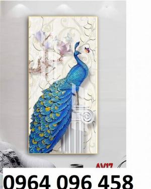 Tranh 3d - tranh gạch 3d trang trí phòng khách - NBV43