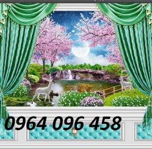 Tranh cửa sổ 3d - tranh gạch 3d cửa sổ - TCV43