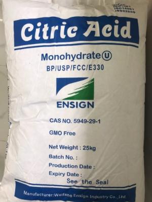 Bột chua Citric Acid Monohydrate - Weifang China