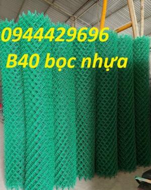 Lưới b40 bọc nhựa PVC làm sân tennis hàng sẵn kho giá tốt