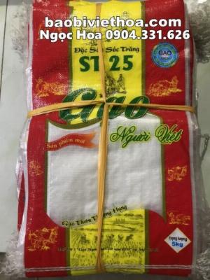 Bao bì đựng gạo tết