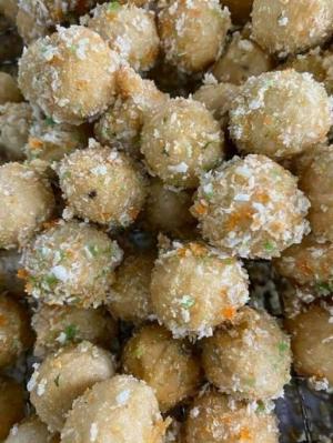 CHẢ CÁ TÔM VIÊN XÙ khay 500 gram