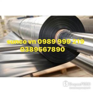 Bạt chống thấm hdpe 8zem 200m2-170kg khổ 4mx50m lót dải đường-kho gia lai