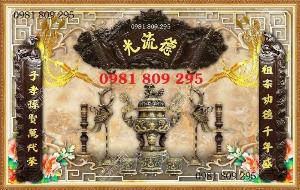 Tranh 3d - tranh gạch 3d - tranh bàn thờ GG65