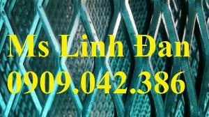 Lưới thép hình thoi mạ kẽm, lưới thép dập giãn mạ kẽm,