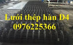 Lưới thép, lưới thép hàn D4, lưới thép hàn D5, D6