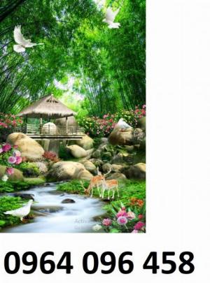 Tranh cảnh 3d - tranh gạch 3d cảnh thiên nhiên - 876SM