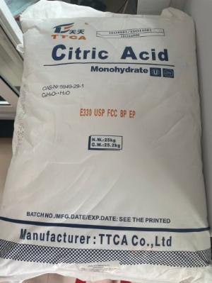 Phụ gia Citric acid monohydrate (C6H8O7.H2O) – Trung Quốc