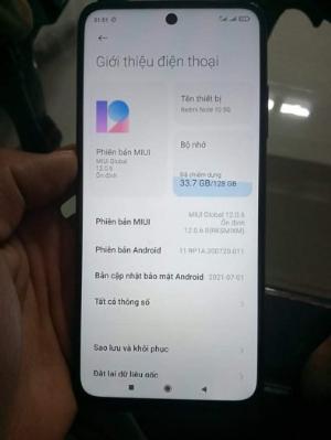 Redmi note 10 5G