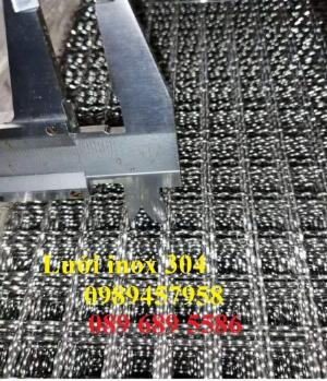 Lưới inox 304 5x5, 10x10, 20x20 khổ 1m, 1,2m, 1,5m, lưới đan inox SUS316