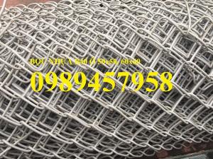Lưới thép làm lồng nuôi cá, Lưới b40 bọc nhựa làm hàng rào