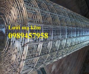 Lưới hàn mạ kẽm dây 1ly, Lưới thép 2ly ô 15x15, 20x20, 25x25, 50x50, 50x100