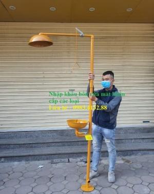 Bồn rửa mắt khẩn cấp và hoa sen tắm khẩn cấp
