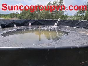 Bạt nhựa đen hdpe cuộn 200m2 khổ 4x50m loại 1mm-nặng 198kg lót phủ nông nghiệp-kho bắc giang