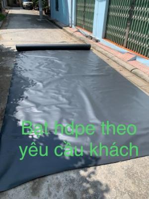 Màng hdpe dày 1mm lót bãi rác,bãi chôn lấp khổ 4mx50m 200m2-195kg-kho ninh bình