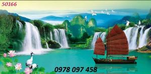 Tranh gạch họa tiết phong cảnh