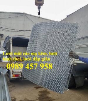 Lưới kéo giãn, Lưới trát tường, Lưới mắt cáo mạ kẽm nhúng nóng, Lưới mắt cáo Inox