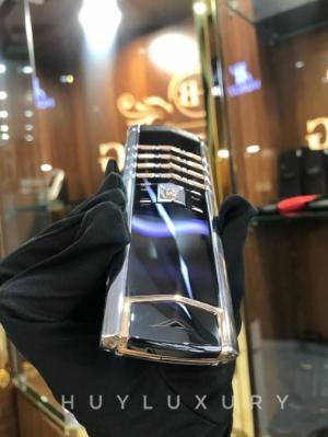 Vertu Signature Thép điểm vàng hồng nguyên khối