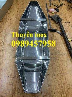 Thuyền kích cá, Thuyền tôn thả thính, Thuyền inox, Thuyền tôn hái sen cho 2 người