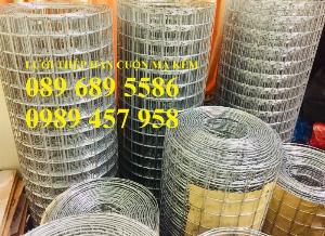 Lưới hàn mạ kẽm dây 2ly ô 25x25, Lưới mạ kẽm 3ly 50x50, Lưới hàng rào D4 50x50, A4 100x100