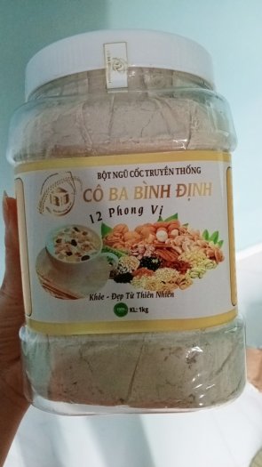 Bột Ngũ Cốc Truyền Thống Cô Ba Bình Định, khỏe - đẹp từ thiên nhiên