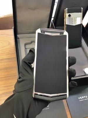 Vertu aster P jade black calf like new fullox