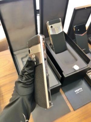 Vertu aster P jade black calf like new fullox