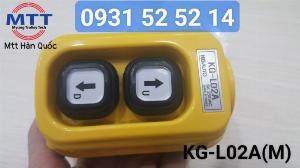 Tay bấm điều khiển palang tời điện 2 nút KG-L02A(M) có nam châm