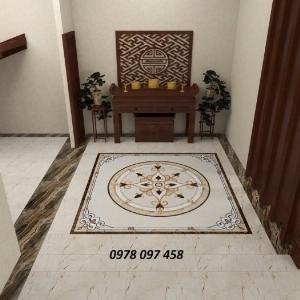 Thảm gạch 3D cao cấp sang trọng