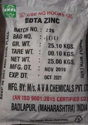 Bán EDTA  Zinc (EDTA Zn) - Ấn Độ