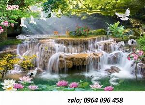 Tranh 3d phong cảnh - tranh gạch 3d phong cảnh - 644SL